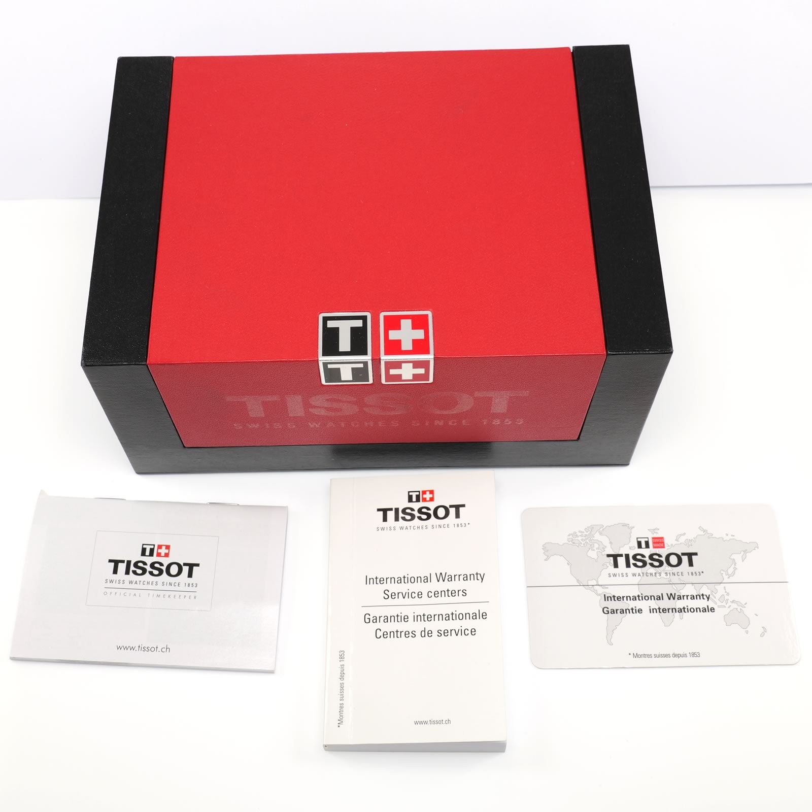 Tissot T-Touch Expert T013420A box and booklets
