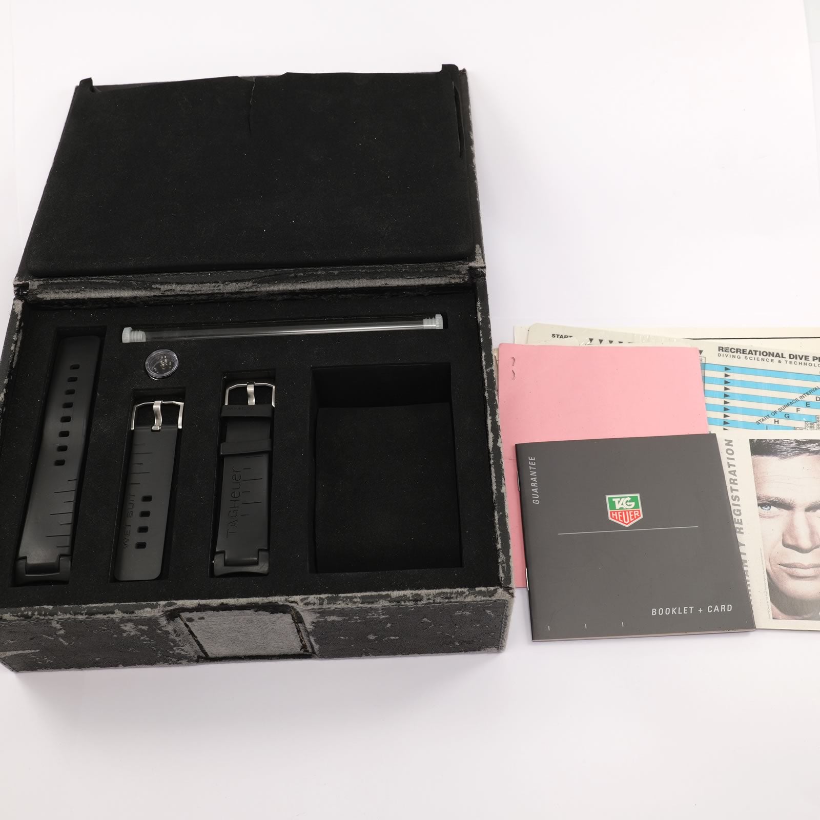 TAG Heuer Aquagraph CN211A box and papers