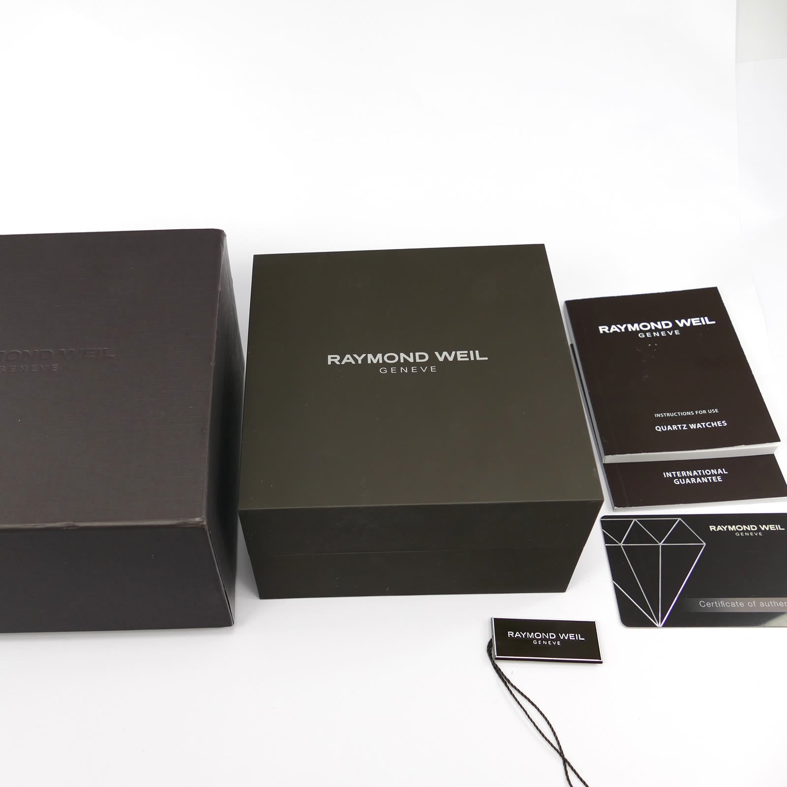 Raymond Weil Toccata 5388 box and papers