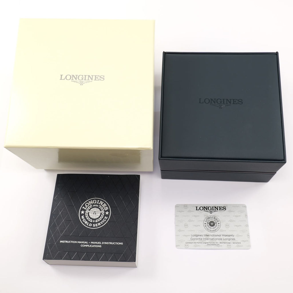Longines Master Collection L2.629.4 box and papers