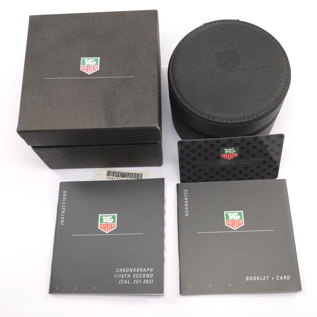 TAG Heuer SEL CG1117 box and booklets