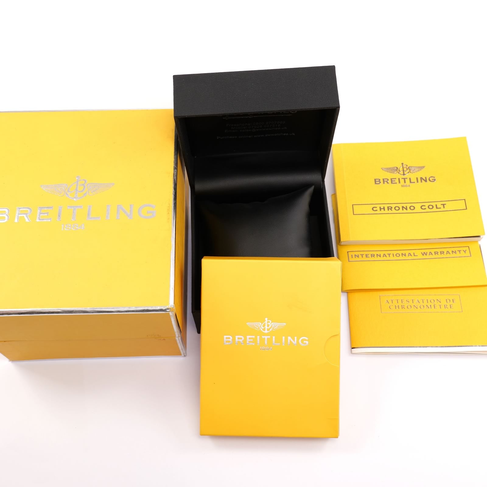 Breitling Colt Chrono A73380 booklets