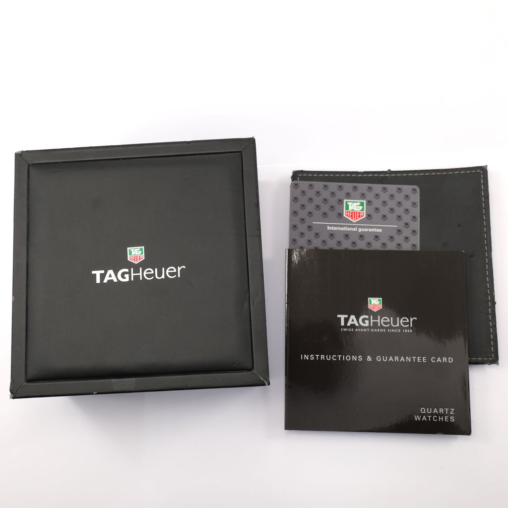 TAG Heuer Aquaracer WAF1412 box and booklet