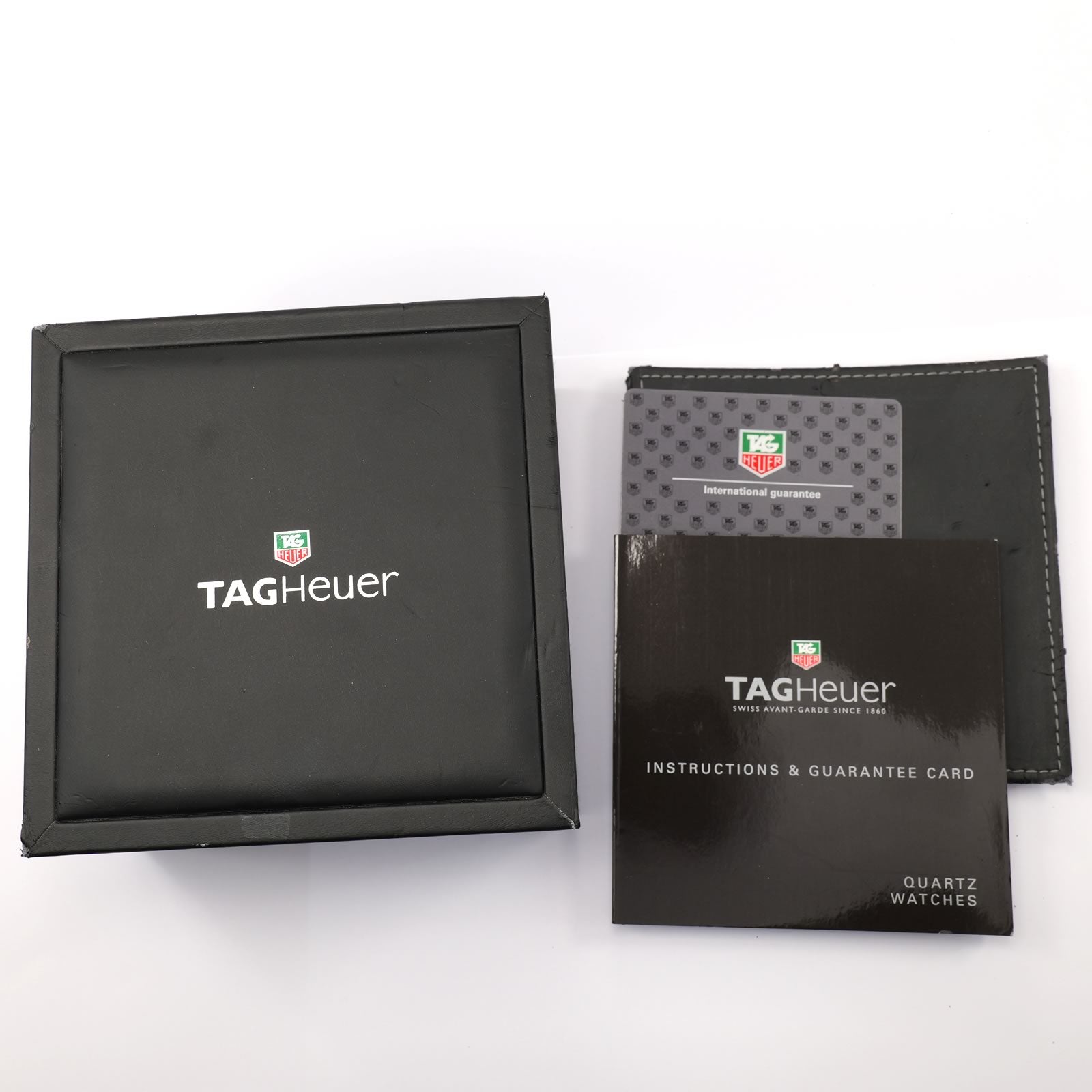 TAG Heuer Aquaracer WAF1412 box and booklet