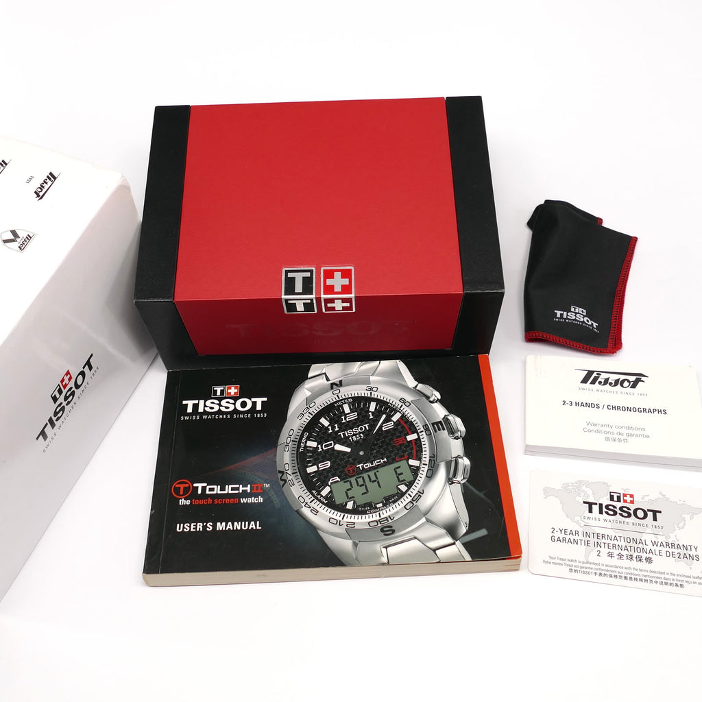 Tissot T-Touch II T047420A box and papers