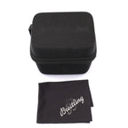 Breitling service box with polishing cloth