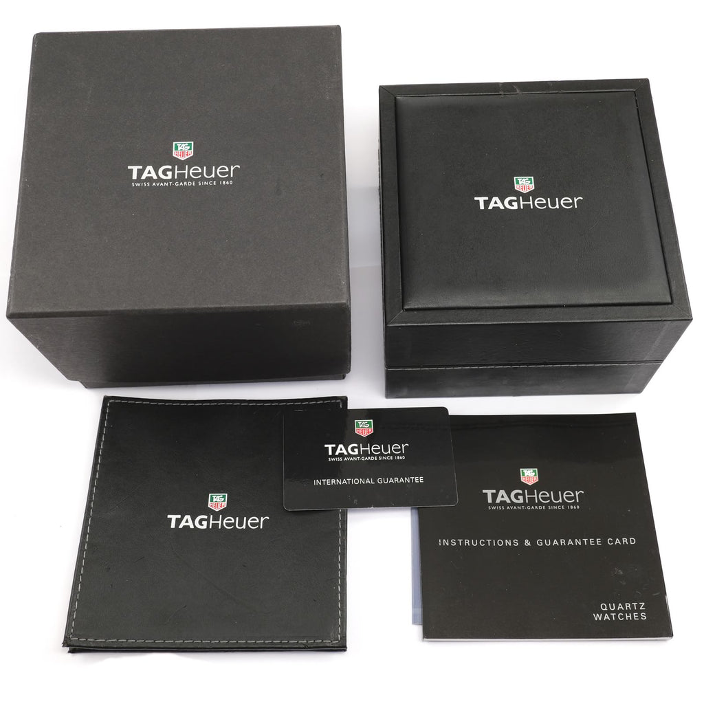 TAG Heuer Link box and papers
