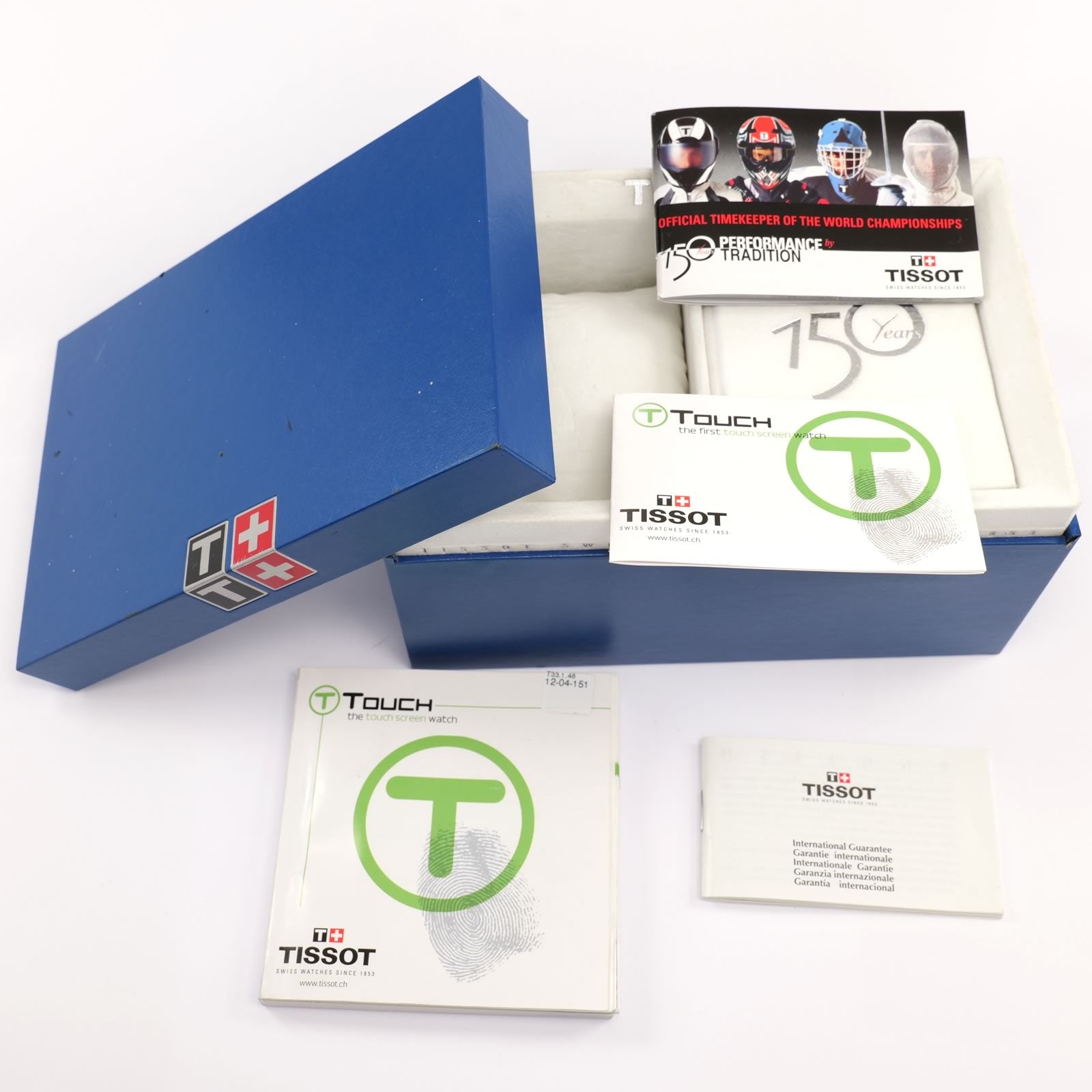 Tissot T-Touch Z251/351-1 box and papers
