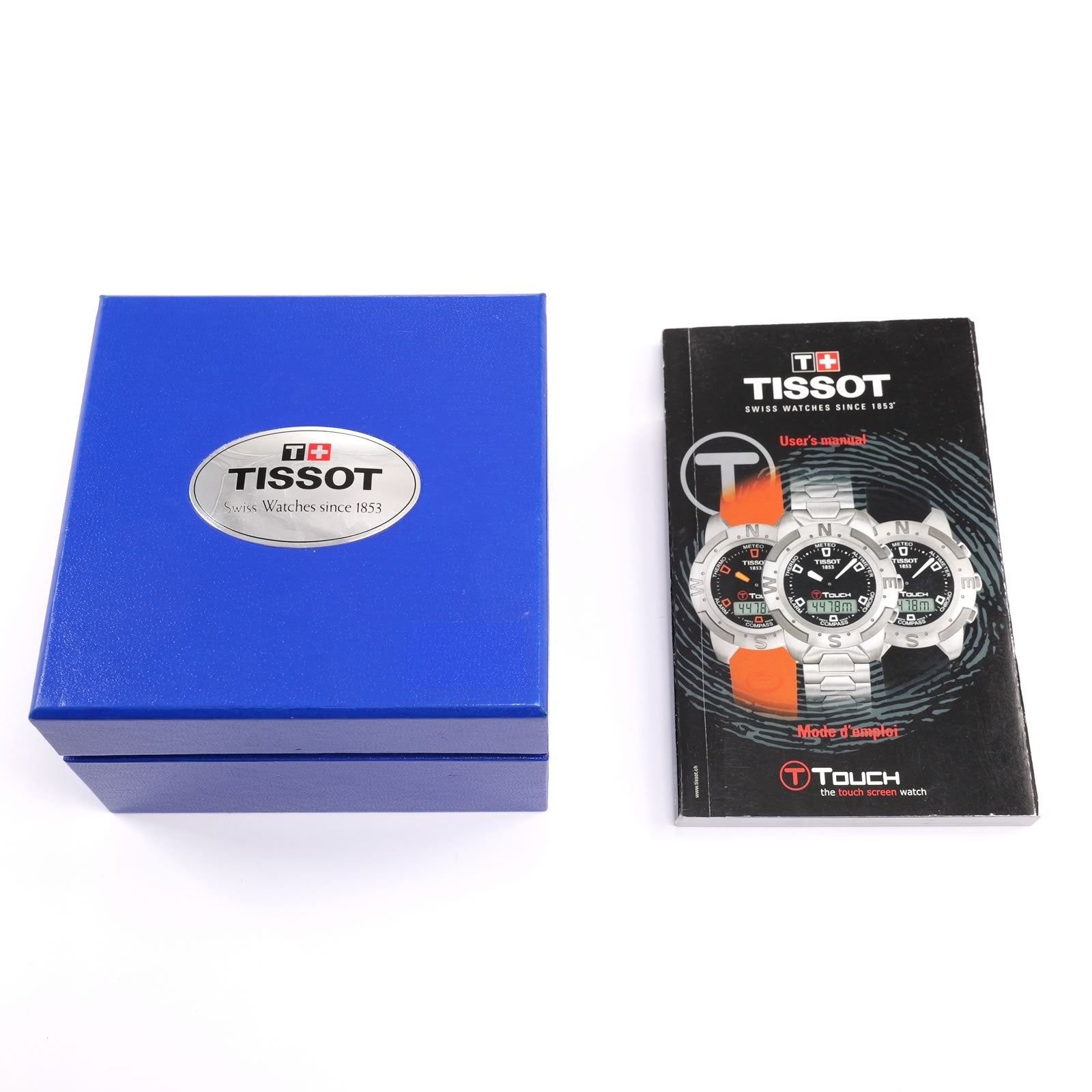 Tissot T-Touch Z253/353 Men's 41mm Titanium Black Arabic Dial