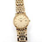 Longines La Grande Classique Elegance L5.132.2 Ladies 23mm Champagne Dial Gold