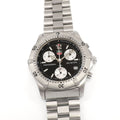 TAG Heuer 2000 Chronograph CK1110-0 Men's 38mm Black / Silver Dial CK1110.BA0331