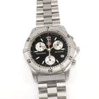 TAG Heuer 2000 Chronograph CK1110-0 Men's 38mm Black / Silver Dial CK1110.BA0331