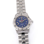 TAG Heuer 2000 WK1313 Ladies 28mm Blue Dial Classic with Date WK1313.BA0313