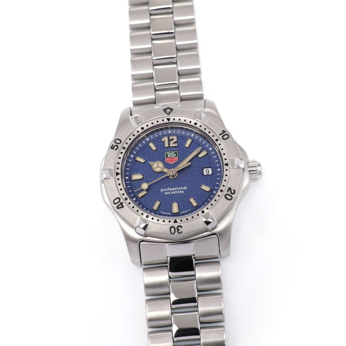 TAG Heuer 2000 WK1313 Ladies 28mm Blue Dial Classic with Date WK1313.BA0313