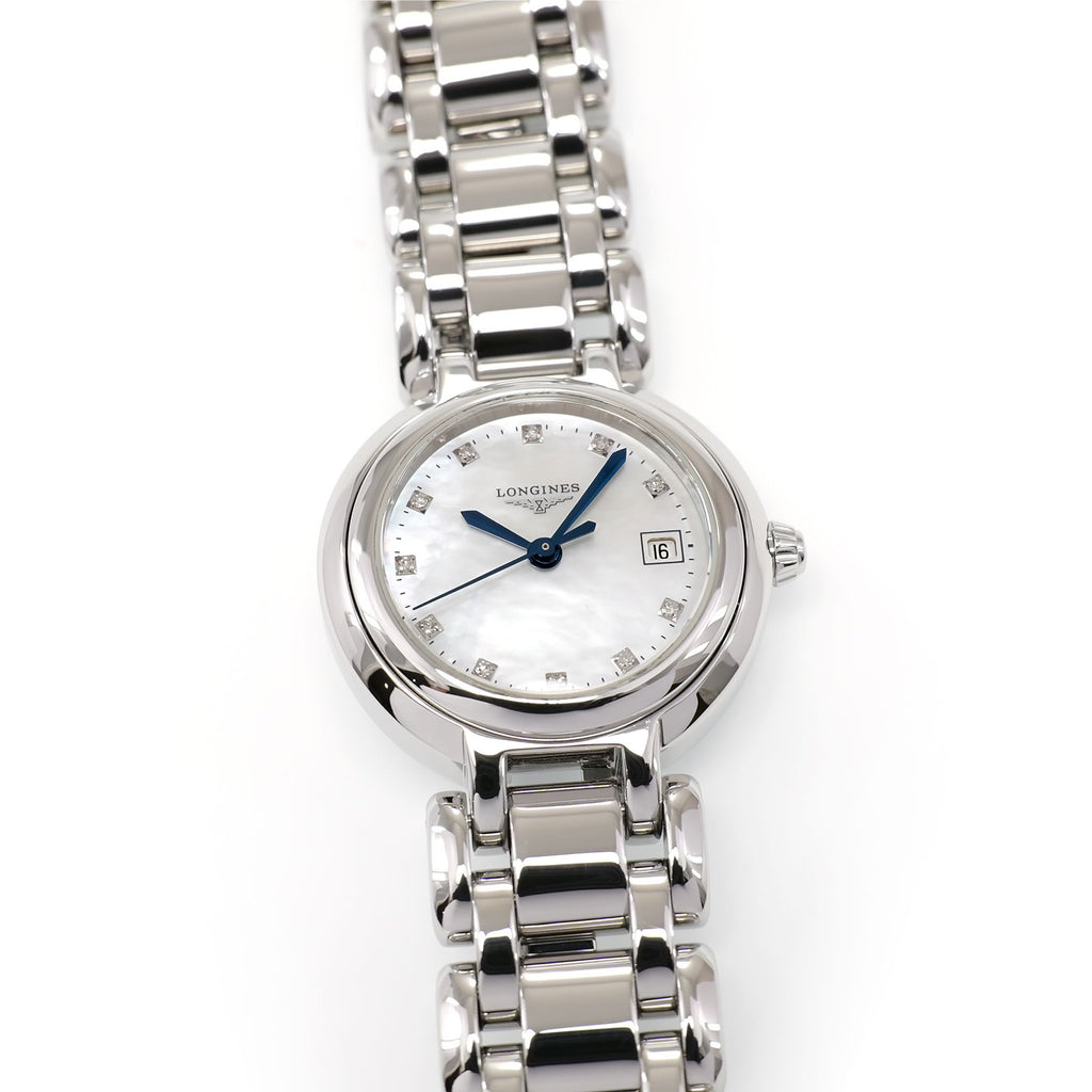 Longines PrimaLuna L8.110.4 Ladies 26mm Mother of Pearl & Diamonds L8.110.4.87.6