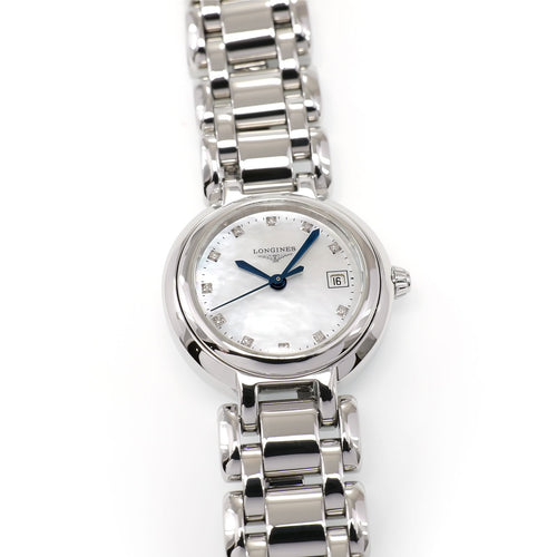 Longines PrimaLuna L8.110.4 Ladies 26mm Mother of Pearl & Diamonds L8.110.4.87.6