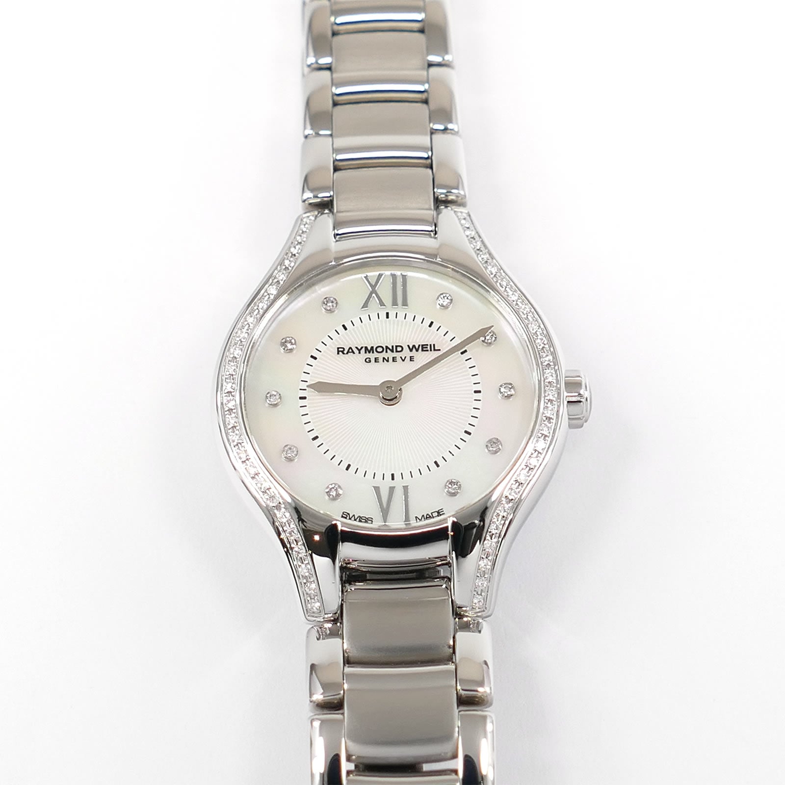 Raymond Weil Noemia 5124 Ladies 62 Diamonds White Mother of Pearl 5124-STS-00985