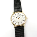 Raymond Weil Men's 31mm Vintage 18k Gold Plated White Chequered Dial 9124-2