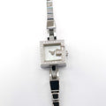 Gucci Mini G 102 White 32 Diamonds Ladies 14mm Mother of Pearl Square YA102541