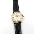 Raymond Weil Vintage 9955 Cream Roman Numeral Dial 18k Gold Plated Ladies 26mm