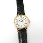 Longines Présence L4.136.2 White Roman Numeral Dial 18 Gold Plated Ladies 23mm