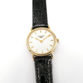 Longines Les Grandes Classiques L4.120.2 White Dial 18k Gold Plated Ladies 23mm L4.120.2.18.1