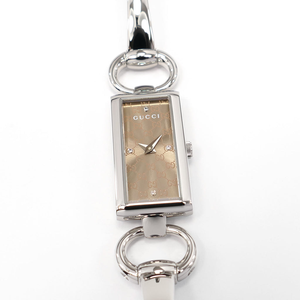 Gucci Tornabuoni 119 Ladies 4 Diamonds Brown