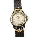 TAG Heuer SEL S93.313C Very Rare Cream Dial Black PVD and 18k Gold Plated 34mm