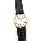 Raymond Weil Vintage 9923 White Chequered Dial 18k Gold Plated