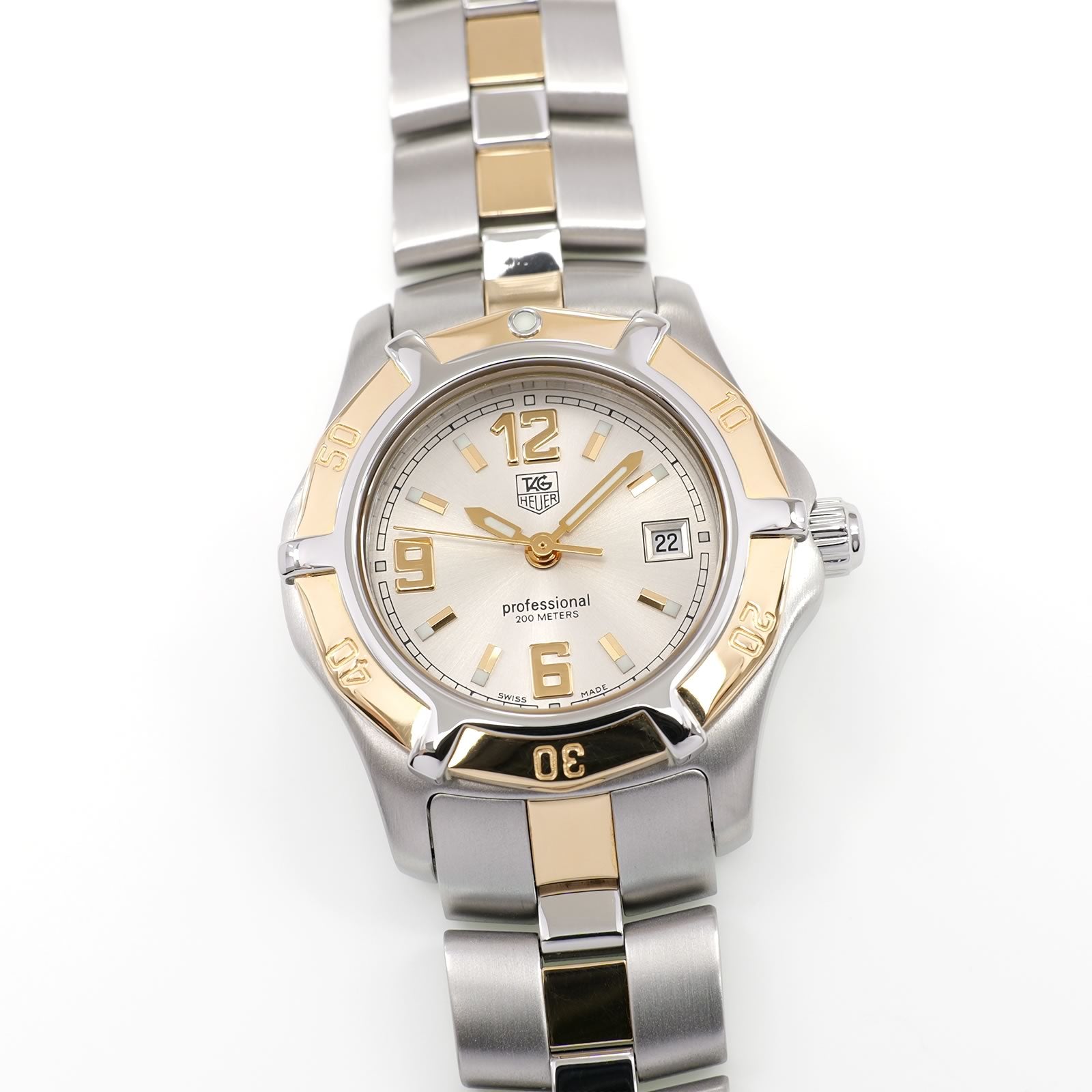 TAG Heuer 2000 Exclusive WN1353 Silver Dial 29mm - Solid 18k Gold WN1353.BD0342