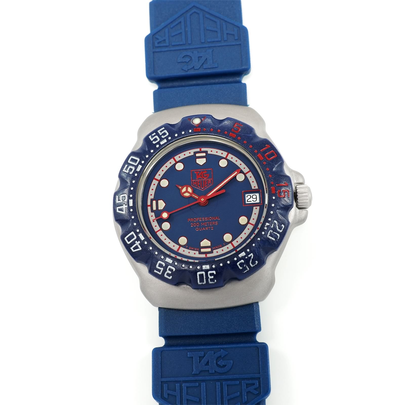 TAG Heuer Formula 1 WA1210 Blue Dial Unisex Men's 35mm