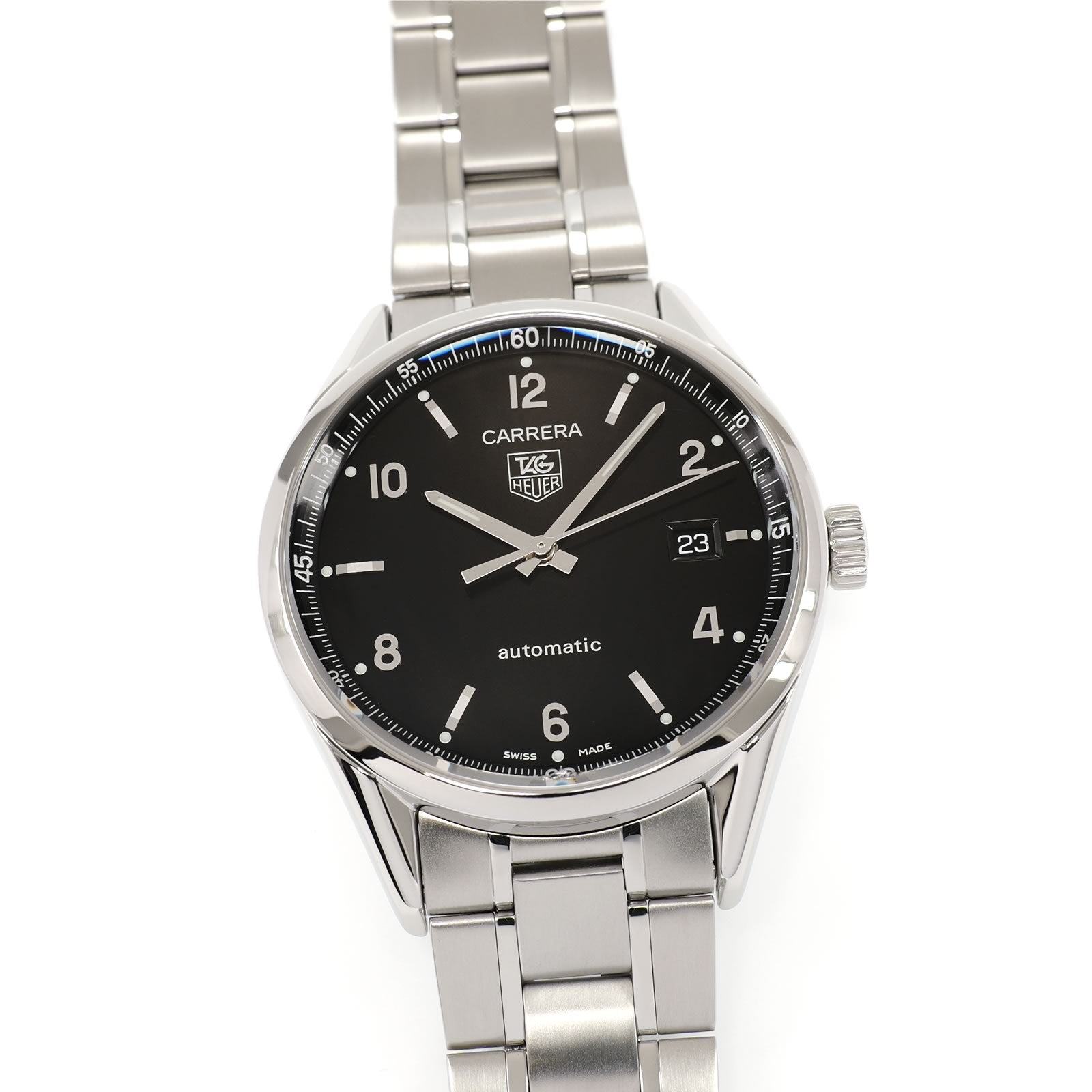 TAG Heuer Carrera WV211B Automatic Men's 39mm Black Arabic Dial WV211B.BA0787