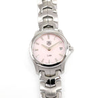 TAG Heuer Link WJF1412 Pink Mother of Pearl Dial Ladies 24mm