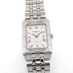 Raymond Weil Tango 5381 Men's 28mm Silver Roman Numeral Tank 5381-ST-00658