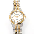 Raymond Weil Tango 5590 White Dial Men's 38mm with 18k Gold
