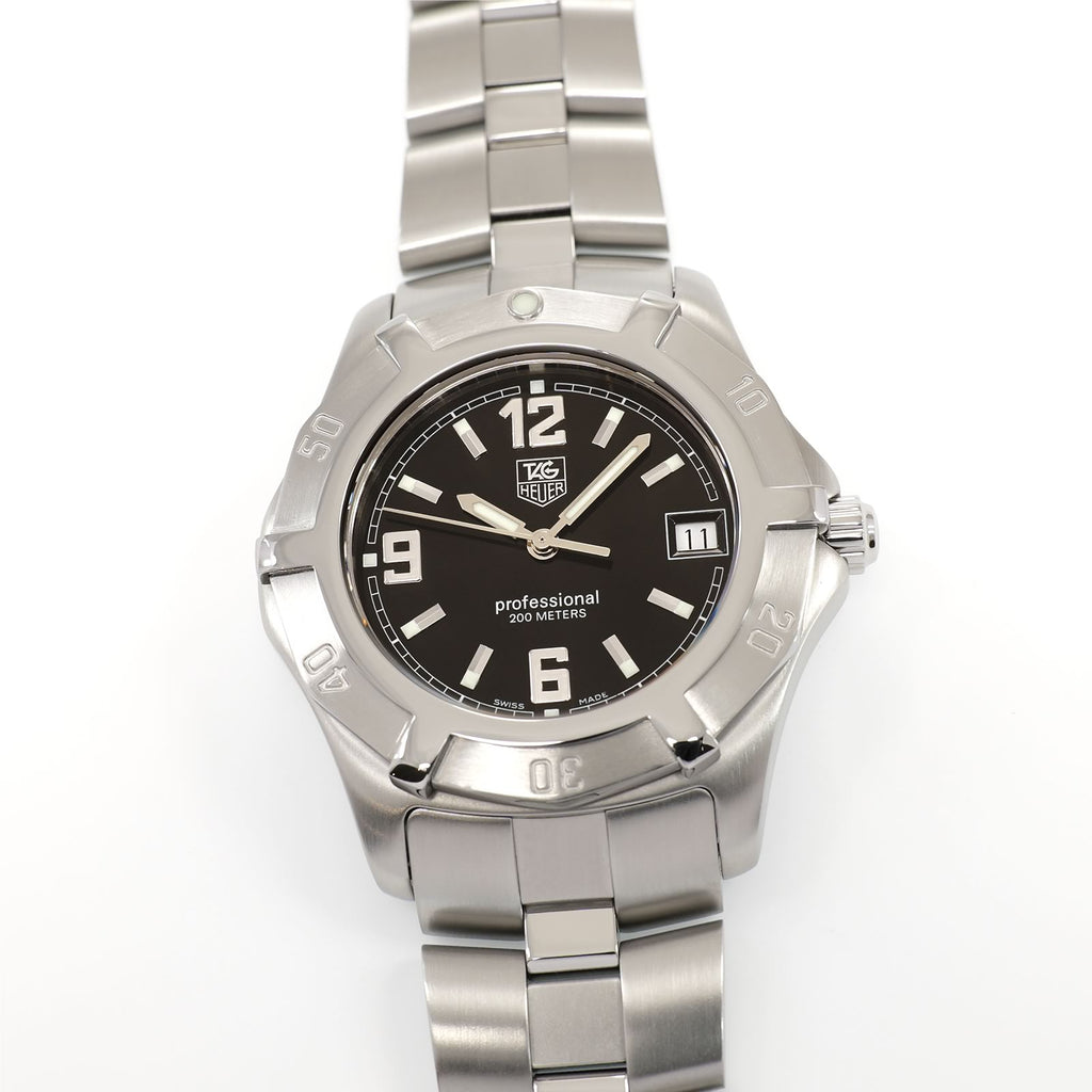 TAG Heuer 2000 Exclusive WN1110-0 Black Dial Men's 38mm