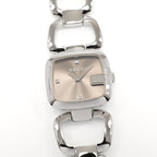 Gucci G 125.5 Brown Sunburst Dial 3 Diamonds YA125503