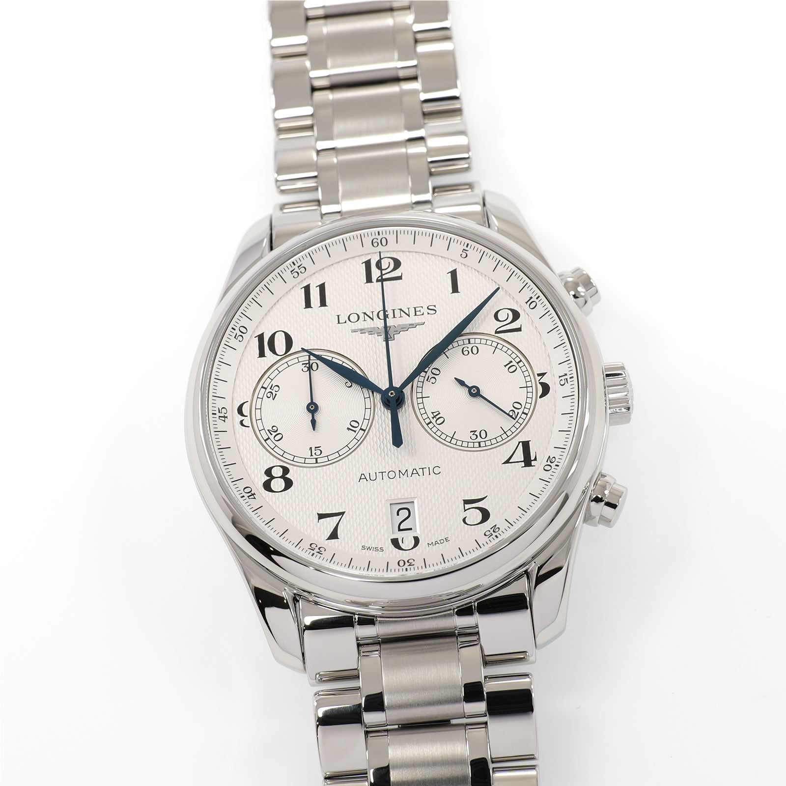 Longines Master Collection L2.629.4 Men's 40mm Silver Chronograph