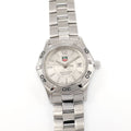TAG Heuer Aquaracer WAF1412 Silver Sunburst Dial Ladies 27mm