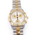 TAG Heuer 2000 Chronograph CK1121 Men's 38mm White with 18k Gold CK1121.BB0328