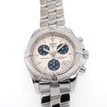 Breitling Colt Chrono A73380 Men's 41mm Silver / Blue Chronometer Chronograph