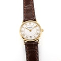 Raymond Weil Geneve 9923 Ladies 22mm White Dial 18k Gold Plated - Roman Numerals
