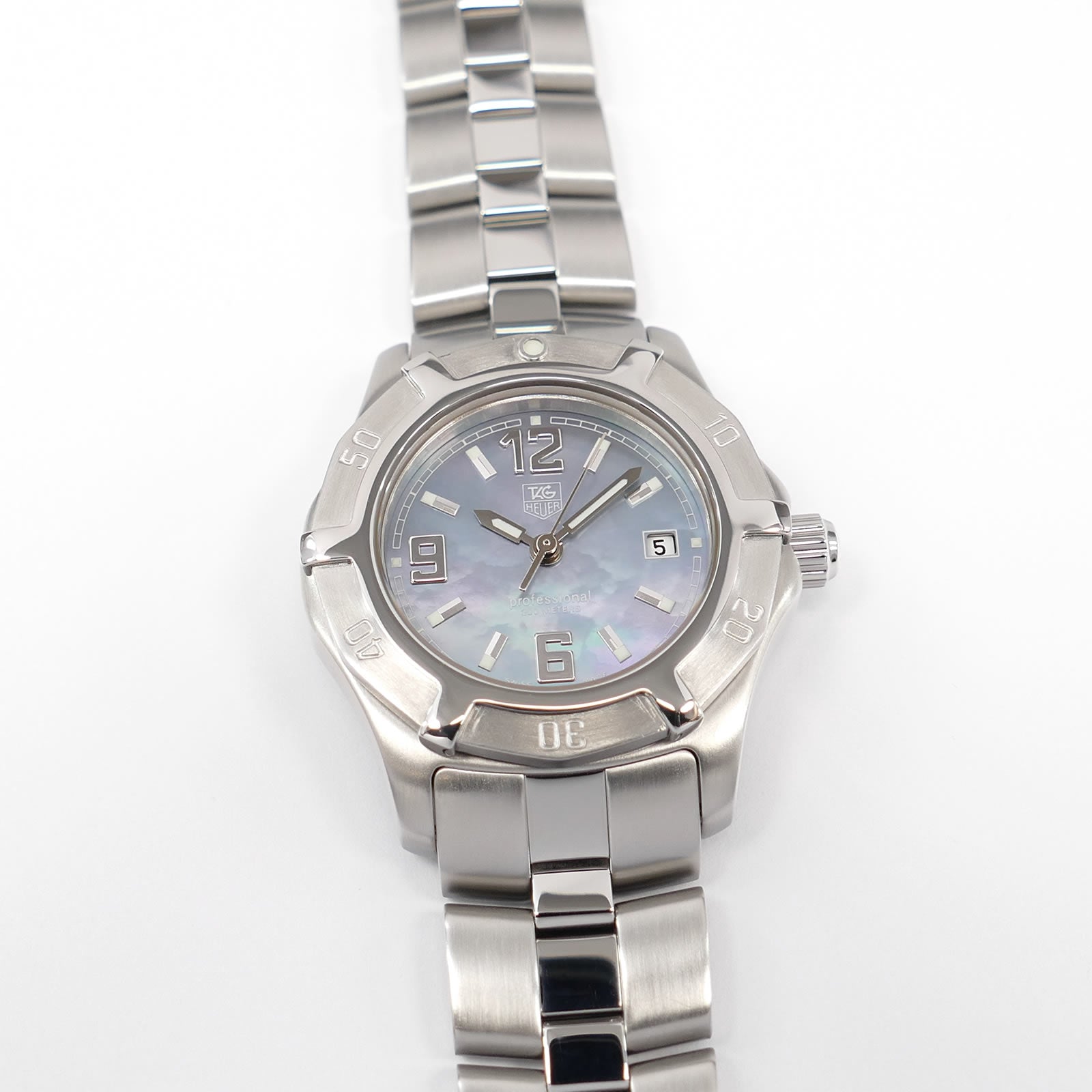 TAG Heuer Exclusive Blue Mother of Pearl Ladies 29mm WN1318 2000 WN1318.BA0333