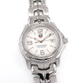 TAG Heuer Link WT1114 Men's 42mm White Dial Full Size Quartz Date WT1114.BA0551
