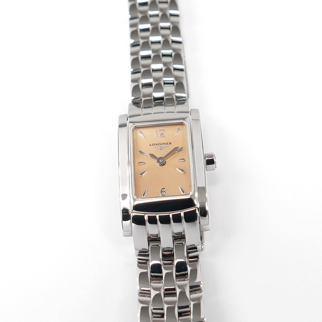 Longines DolceVita Ladies 16mm Copper Rectangular Dial L5.158.4 - L5.158.4.96.6