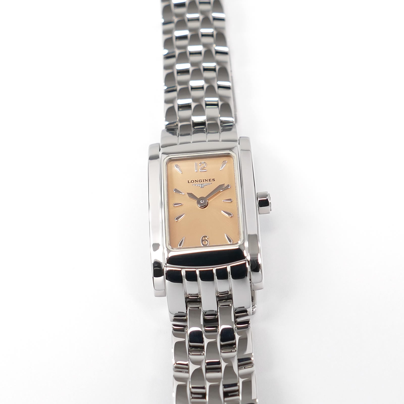 Longines DolceVita Ladies 16mm Copper Rectangular Dial L5.158.4 - L5.158.4.96.6