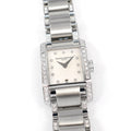 Baume & Mercier Hampton Ladies 99 Diamonds White Mother of Pearl Dial 21mm 65522