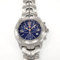 TAG Heuer Link Chronograph CT1110 Bourne Identity Men's 41mm Blue CT1110.BA0550