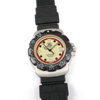 TAG Heuer Formula 1 Men's 35mm Luminous Dial WA1211 F1 New Strap Red Accents