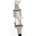 Gucci G-Frame YA127511 Ladies 14mm Silver Dial Rectangular 127.5 Steel Bangle